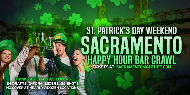 Sacramento St Patrick's Day Weekend Pub Crawl Party