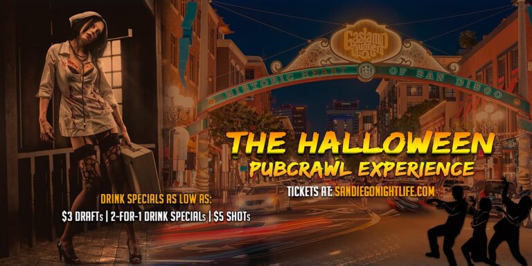 San Diego Halloween Pub Crawl Friday Party