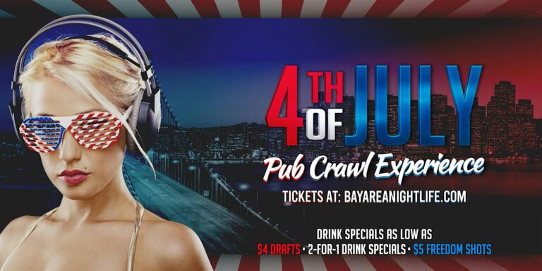 San Francisco Pre 4th of July Pub Crawl Party