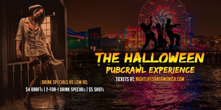 Santa Monica Halloween Pub Crawl Saturday Party