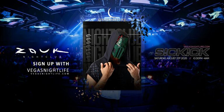 Sickick | Las Vegas Party Saturday | Zouk Nightclub