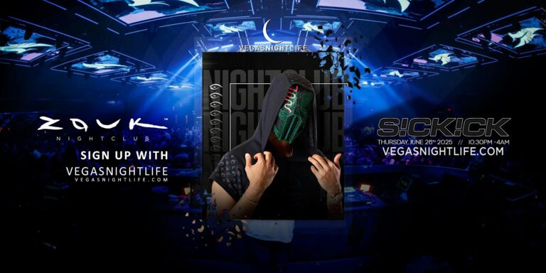 Sickick | Las Vegas Party Thursday | Zouk Nightclub