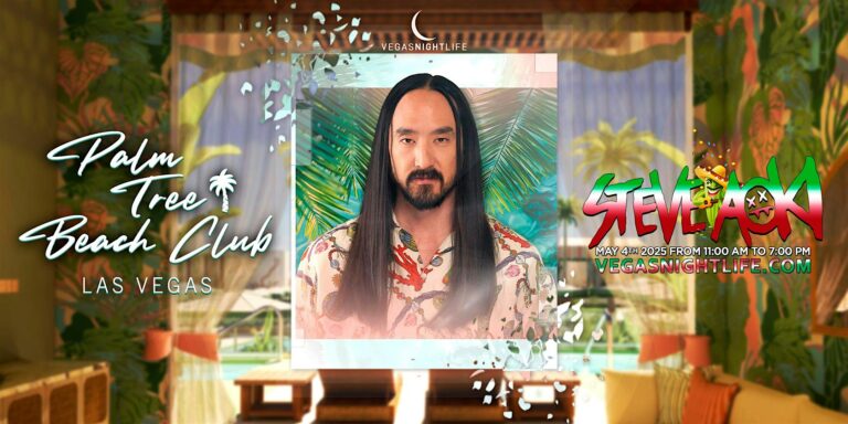 Steve Aoki | Cinco De Mayo Sunday Party Vegas | Palm Tree Beach Club