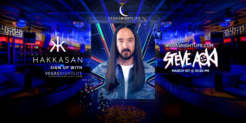 Steve Aoki | Las Vegas | Hakkasan Nightclub Party Saturday