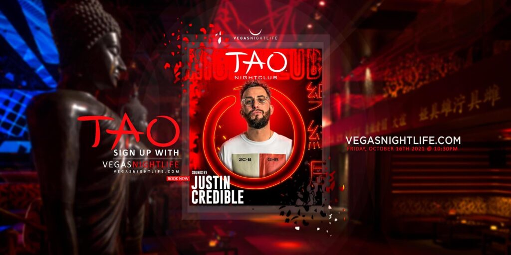 TAO Nightclub Saturday with Justin Credible