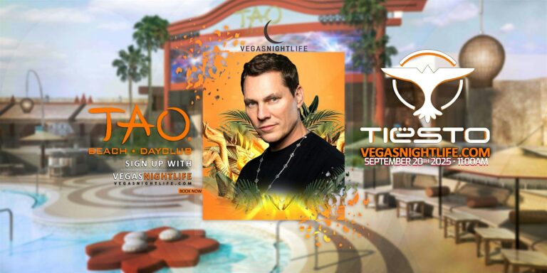 Tiesto | Las Vegas Pool Party | TAO Beach