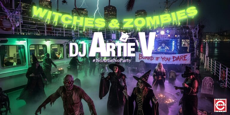 Witches & Zombies Boston Halloween Party Cruise