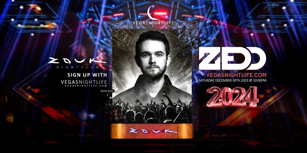 Zedd | New Year's Weekend | Zouk Nightclub Party Las Vegas