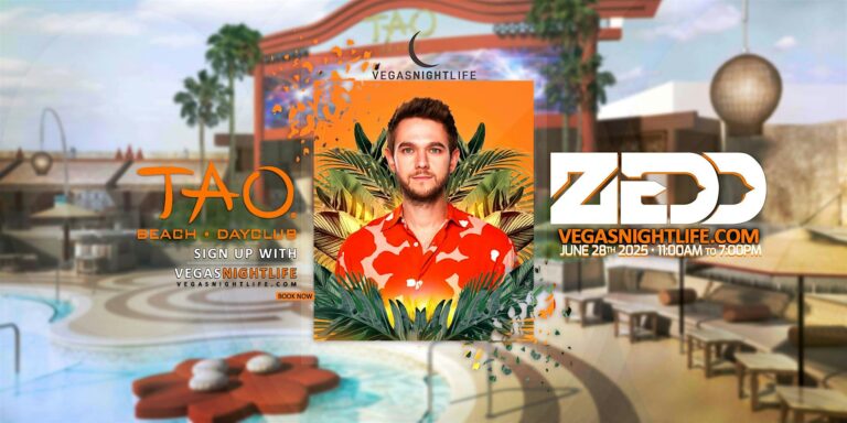 Zedd | Saturday Pool Party | TAO Beach Club Las Vegas