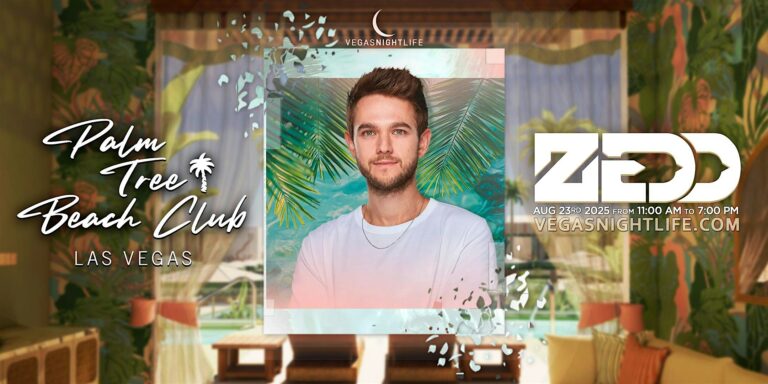 Zedd | Vegas Pool Party Saturday | Palm Tree Beach Club
